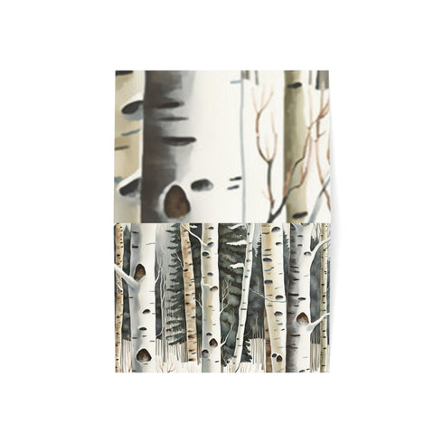 Winter Aspen Trunks - Fine Art Greeting Cards